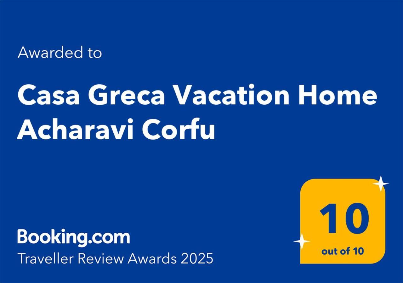 Casa Greca Vacation Home Acharavi  Exteriör bild